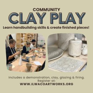 Clay Play: Garden Markers @ Ilwaco Artworks