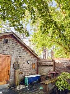 Sauna featured at Sou'wester resort, longbeach washington