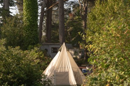 Camping and RV spaces at the Sou'wester Lodge