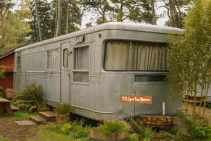 Sparton manor vintage-trailer Souwester resort washington