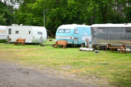Camping at Sou'wester Lodge