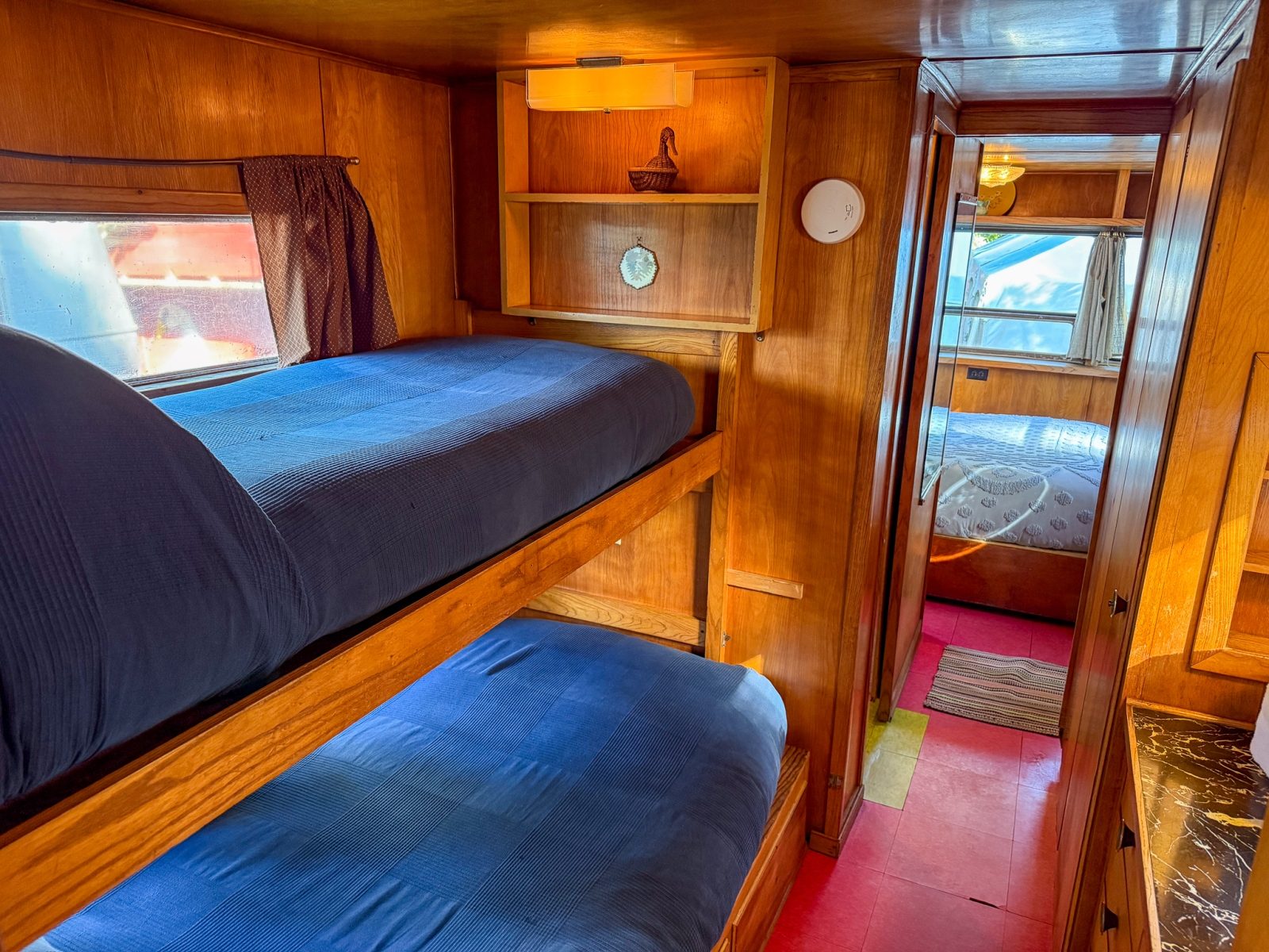 The Spartan Mansion interior at Sou'wester Lodge